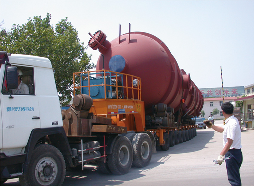  2005年3月齊魯石化第二化肥廠煤製氫2、3號變換爐